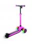 Mobile Preview: GLOBBER ONE K E-MOTION 4 neon pink, mit Leuchtrollen